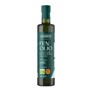 Levante Oliwa z oliwek extra virgin wysokopolifenolowa fenolio pdo terra di bari castel del monte 500 ml Bio - oliwa lub olej - Olej spożywczy - miniaturka - grafika 1