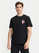 Koszulki męskie - Blend T-Shirt 20717961 Czarny Regular Fit - miniaturka - grafika 1