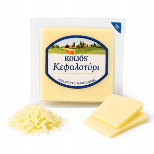 Ser Kefalotyri Kolios 250g (krowi) - Król greckich zapiekanek i saganaki - Szybkie dania obiadowe - miniaturka - grafika 1