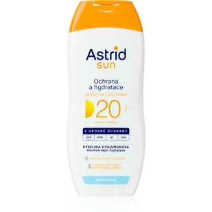 Astrid Sun Moisturizing Suncare Milk SPF20 preparat do opalania ciała 200 ml unisex - Balsamy i kremy do opalania - miniaturka - grafika 1