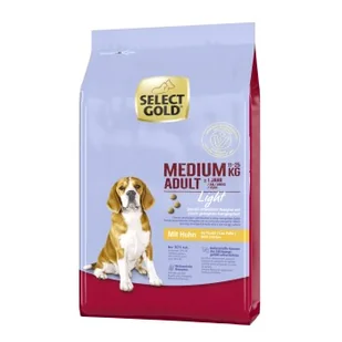 SELECT GOLD Light Medium Adult Kurczak 12 kg - Sucha karma dla psów - miniaturka - grafika 1