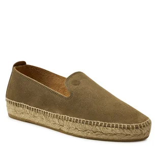 Espadryle Genuins Salines G105113 Kaki - Espadryle męskie - miniaturka - grafika 1