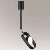 Lampy sufitowe - Shilo plafon LED Furoku 4,5W 430lm 3000K 36cm przegub czarny 7890 - miniaturka - grafika 1