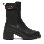 Botki damskie - Sztyblety Furla YK17UBC BX4237 AL O6000 1007 Czarny - miniaturka - grafika 1