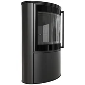 Piece wolnostojące - KOZA BJORN czarny termotec z domykaniem - miniaturka - grafika 1