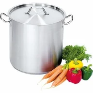 Woda - Garnek Wysoki Z Pokrywką, Stalowy, Ø 160 Mm, Pojemność 2.5 L Stalgast - miniaturka - grafika 1
