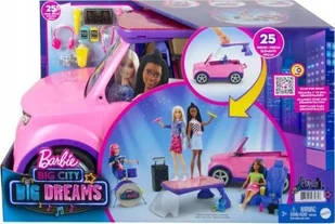 Lalka Barbie Barbie Barbie Big City Samochód Koncertowa scena GYJ25 - Lalki dla dziewczynek - miniaturka - grafika 1