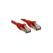 Kable miedziane - Lindy Patchkabel Cat6 SSTP S/FTP PIMF rot 10m 45627 45627 - miniaturka - grafika 1