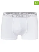 Majtki męskie - Fila Bokserki (2 pary) w kolorze białym - miniaturka - grafika 1