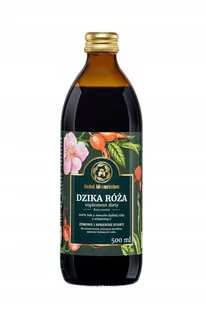 Herbal Pharmaceuticals Sok z Dzikiej Róży 100% 500 ml Herbal Monasterium - Soki i napoje niegazowane - miniaturka - grafika 1