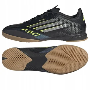 Buty adidas F50 League IN JH7720 czarny 44 2/3 - Piłka nożna - miniaturka - grafika 1