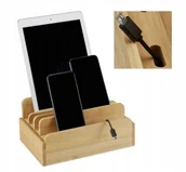 Akcesoria do smartwatchy - Stacja do ładowania telefonów Relaxdays 10030832 - miniaturka - grafika 1