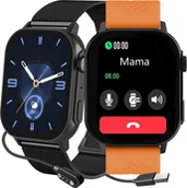 Smartwatch - Gravity GT15-2 BK/BK/OG - miniaturka - grafika 1