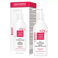 Balsamy i kremy do ciała - Hada Labo Tokyo Body, Głęboko Nawilżająca I Wygładzająca Mleczna Esencja Do Ciała, 200ml - miniaturka - grafika 1