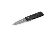 Noże - Nóż składany Maserin Daga Black/Silver FatCarbon, Elmax by Attilio Morotti (372/N) - miniaturka - grafika 1