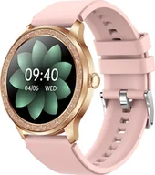 Smartwatch - Hagen damski Hagen HC44.110.539 różowy pasek - miniaturka - grafika 1