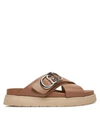 Buty dla dziewczynek - Liu Jo Klapki 4A5707 P0102 Brązowy - miniaturka - grafika 1