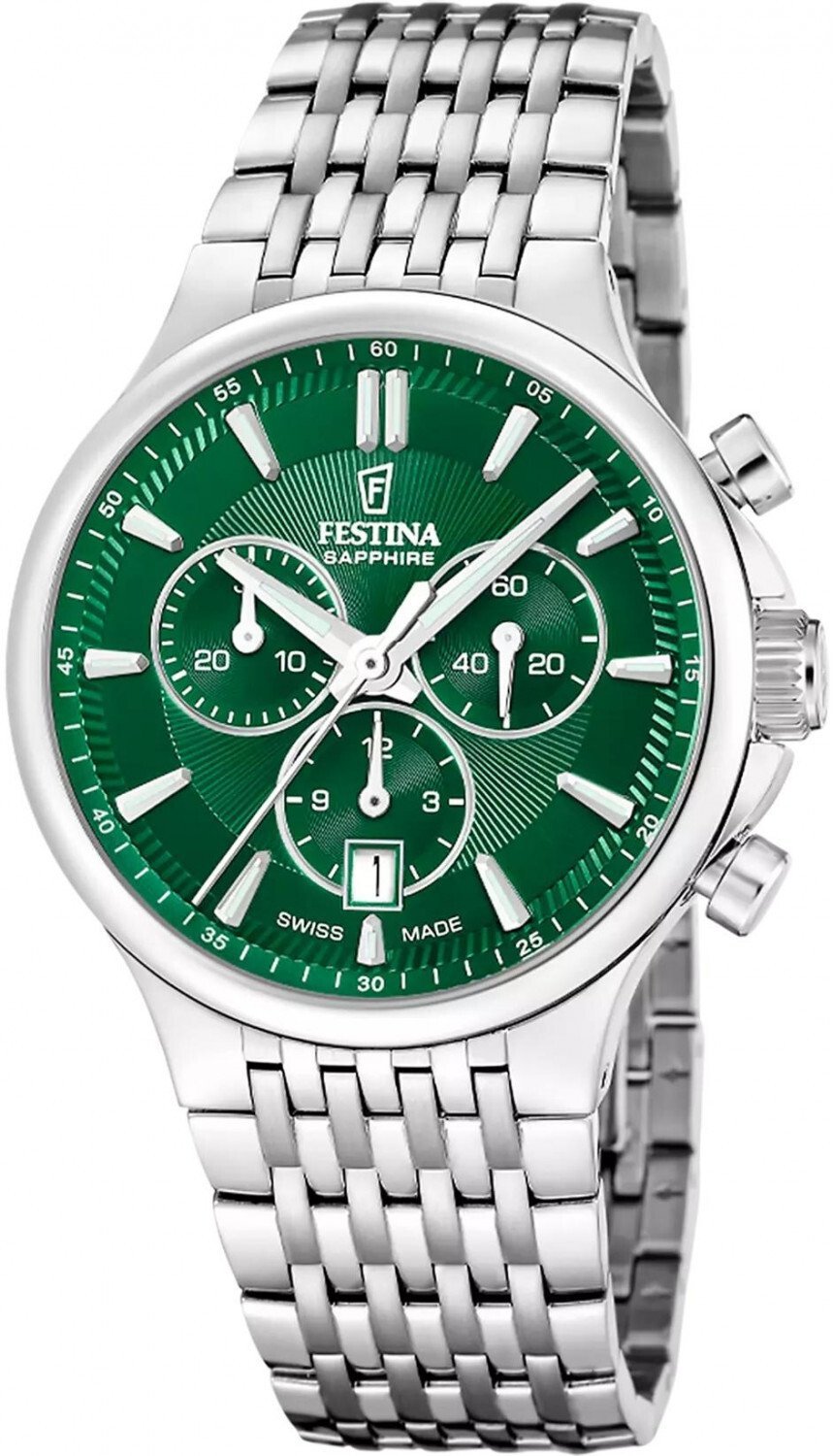 Zegarek Festina Zegarek męski Festina F20093-3 srebrny