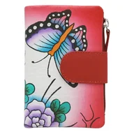 Portfele - Designerski zgrabny damski duży portfel Cavaldi - miniaturka - grafika 1