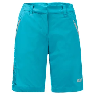 Spodenki damskie Jack Wolfskin  Overland Shorts Dark Aqua 42 - Spodenki damskie - miniaturka - grafika 1