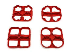 Foremka do smażenia 4 kształty MIX - Place zabaw - miniaturka - grafika 1