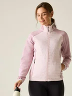 Kurtki i kamizelki sportowe damskie - Regatta Kurtka hybrydowa "Clumber" w kolorze jasnoróżowym - miniaturka - grafika 1
