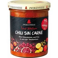 Sosy w słoikach - Sos orientalny CHILI SIN CARNE bezglutenowy BIO 370 g Zwergenwiese - miniaturka - grafika 1