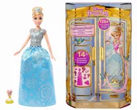 Lalki dla dziewczynek - Disney Princess Kopciszek Princess Niespodzianka Reveal Szafa od Mattel - miniaturka - grafika 1