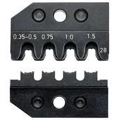 Narzędzia sieciowe - Knipex 97 49 28 akcesorium do zaciskania kabli Tłocznik do obciskania gniazda 1,5 mm² 97 49 28 - miniaturka - grafika 1