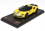 Samochody i pojazdy dla dzieci - Bbr Ferrari Sf90 Spider Closed Roof Yel 1:43 Bbrc256E - miniaturka - grafika 1