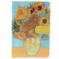 Szkolne artykuły papiernicze - NOTES VAN GOGH ARTYSTYCZNY ZESZYT NOTATNIK GRUBA OKŁADKA RÓŻNE WZORY - miniaturka - grafika 1