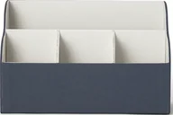 Przyborniki na biurko - Organizer na biurko Printworks 17 x 26 cm ciemnoniebiesko-kremowy - miniaturka - grafika 1