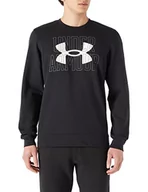 Bluzy męskie - Under Armour Bluza męska Rival Terry Logo Crew - miniaturka - grafika 1