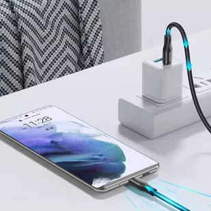 Joyroom kabel do szybkiego ładowania / transmisji danych USB Typ C - USB Typ C PD 60W 2m czarny (S-2030N1-60) S-2030N1-60 - Kable USB - miniaturka - grafika 2