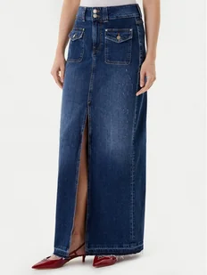 Guess Spódnica jeansowa W5YD63 D5QP3 Niebieski Regular Fit - Spódnice - miniaturka - grafika 1