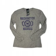 Bluzki damskie - Bluzka damska rękaw Washington Huskies NCAA S - miniaturka - grafika 1