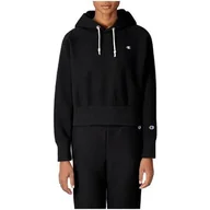 Bluzy sportowe damskie - Bluza sportowa damska Champion Wmns Reverse Weave Cropped Hoodie - miniaturka - grafika 1