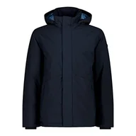 Kurtki męskie - CMP - Męska kurtka Snaps Hood, Man, Black Blue, 50 - miniaturka - grafika 1