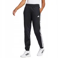 Dresy damskie - Spodnie damskie adidas Tricot 3-Stripes czarne JF3383 2XL - miniaturka - grafika 1