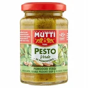Sosy w słoikach - Mutti Mutti Pesto Verde di Pomodoro - Pesto z zielonych pomidorów (180 g) E5BE-583567568 - miniaturka - grafika 1