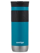 Kubki termiczne - Kubek termiczny Contigo Byron 2.0  590ml -  Niebieski Mat - miniaturka - grafika 1