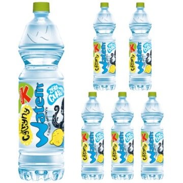 Kubuś Waterrr Napój o smaku cytrynowym woda smakowa dla dzieci 6x 1,5l