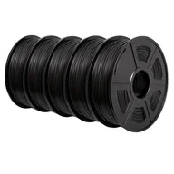 Filamenty i akcesoria do drukarek 3D - Filament PLA do drukarek 3D, przyjazny dla środowiska, wysoka wytrzymałość, wszechstronne zastosowanie, PLA czarny - miniaturka - grafika 1