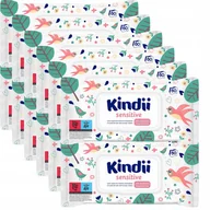 Chusteczki nawilżane - KINDII SENSITIVE 12x 60 sztuk chusteczek nawilżanych dla dzieci i niemowląt delikatne mokre - miniaturka - grafika 1