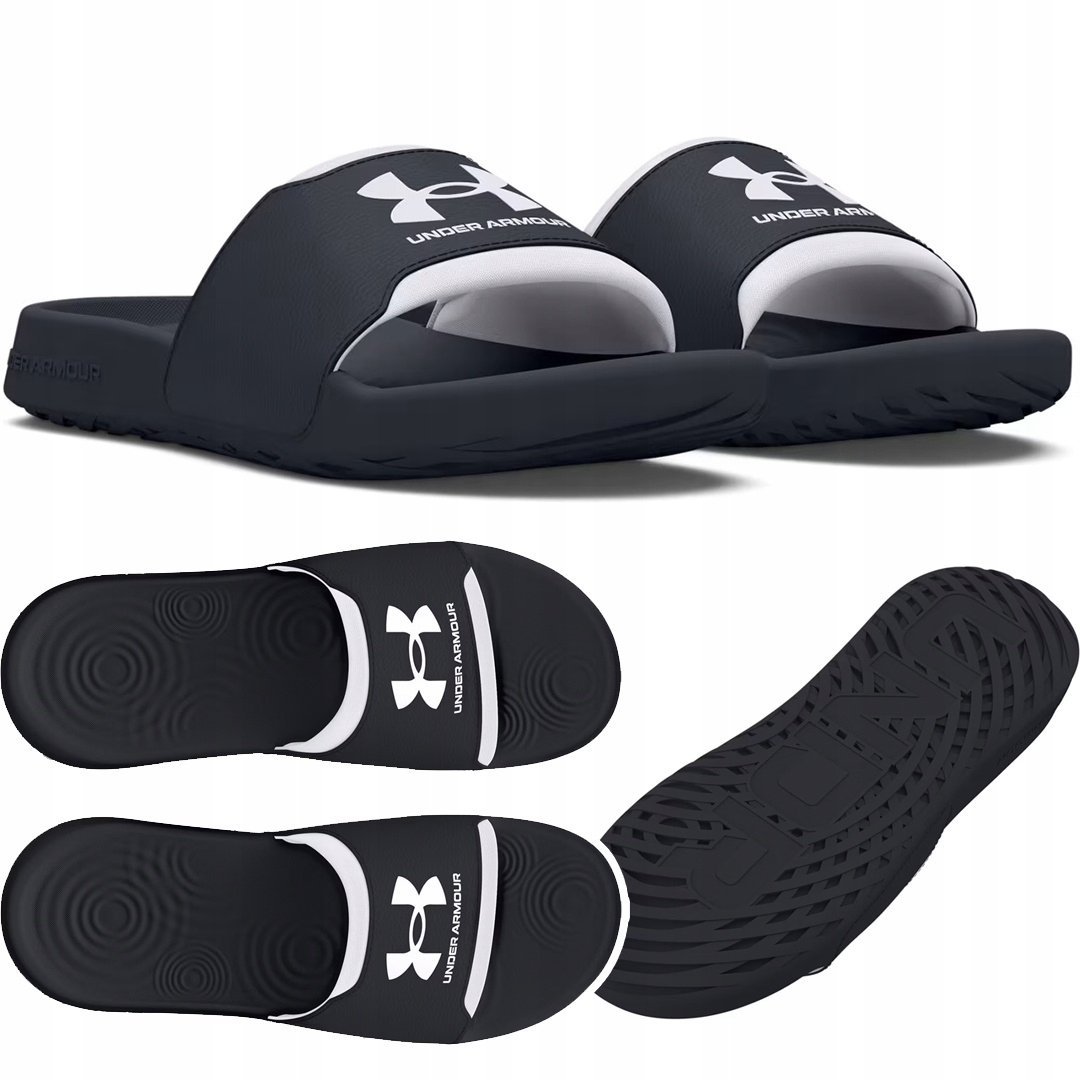 Klapki Męskie Under Armour Ignite Select 3027219 Czarne R. 47,5