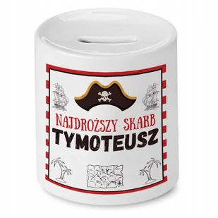 Skarbonka 330 ml Dla Tymoteusza Syna Dziecka z Nadrukiem ze Zdjęciem + Opakowanie na prezent (wzór 01) - Skarbonki Skarbonka 330 ml Dla Tymoteusza Syna Dziecka z Nadrukiem ze Zdjęciem + Opakowanie na prezent (wzór 01) - Skarbonki - miniaturka - grafika 1