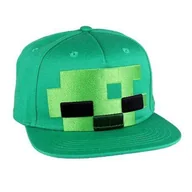 Czapki męskie - Minecraft ACMINCJCP006 Czapka, zielona, jeden rozmiar mężczyzna, zielony, rozmiar uniwersalny - miniaturka - grafika 1
