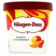 Lody i desery lodowe - Häagen-Dazs Lody mango z sosem malinowym 460 ml - miniaturka - grafika 1