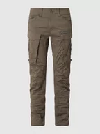 Spodnie męskie - Spodnie cargo o kroju regular tapered fit z dodatkiem streczu model ‘Rovic’ - miniaturka - grafika 1