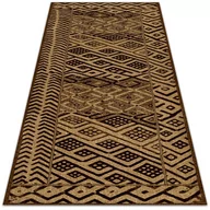 Dywany - Wewnętrzny dywan winylowy Etniczny wzór 100x150 cm - miniaturka - grafika 1